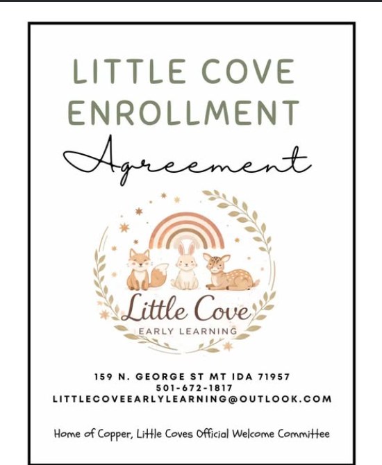 Little Cove enrollment agreement